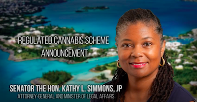 Video: Bermuda Attorney General Senator The Hon Kathy L Simmons JP – Cannabis Regulation Announcement